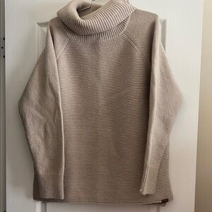 Ariat Taupe Cowl Neck Sweater